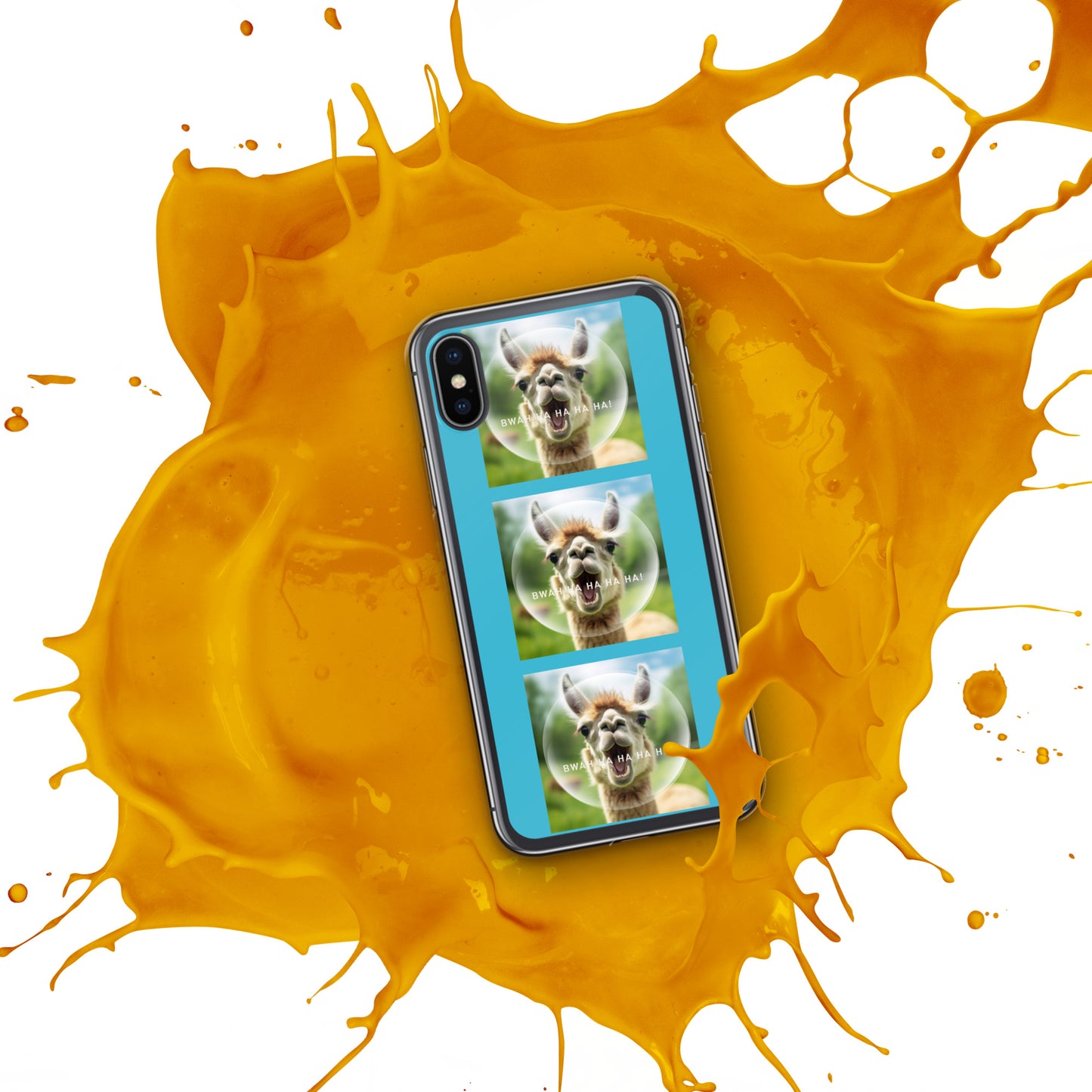 BWAHAHA LLAMA Clear Case for iPhone®