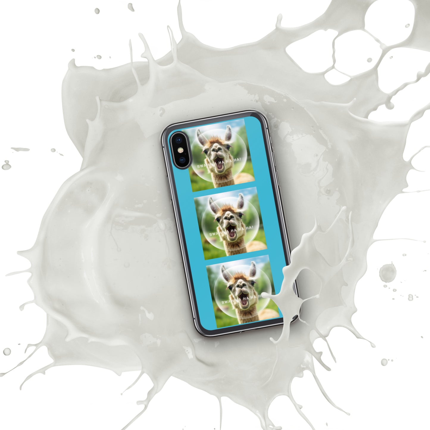 BWAHAHA LLAMA Clear Case for iPhone®