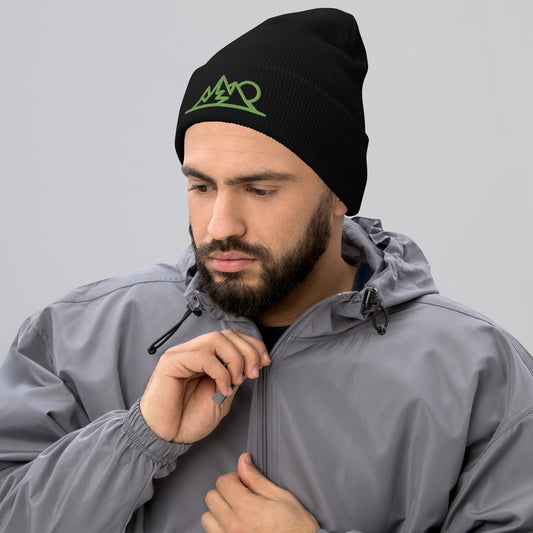 MOUNTAINS Cuffed Beanie