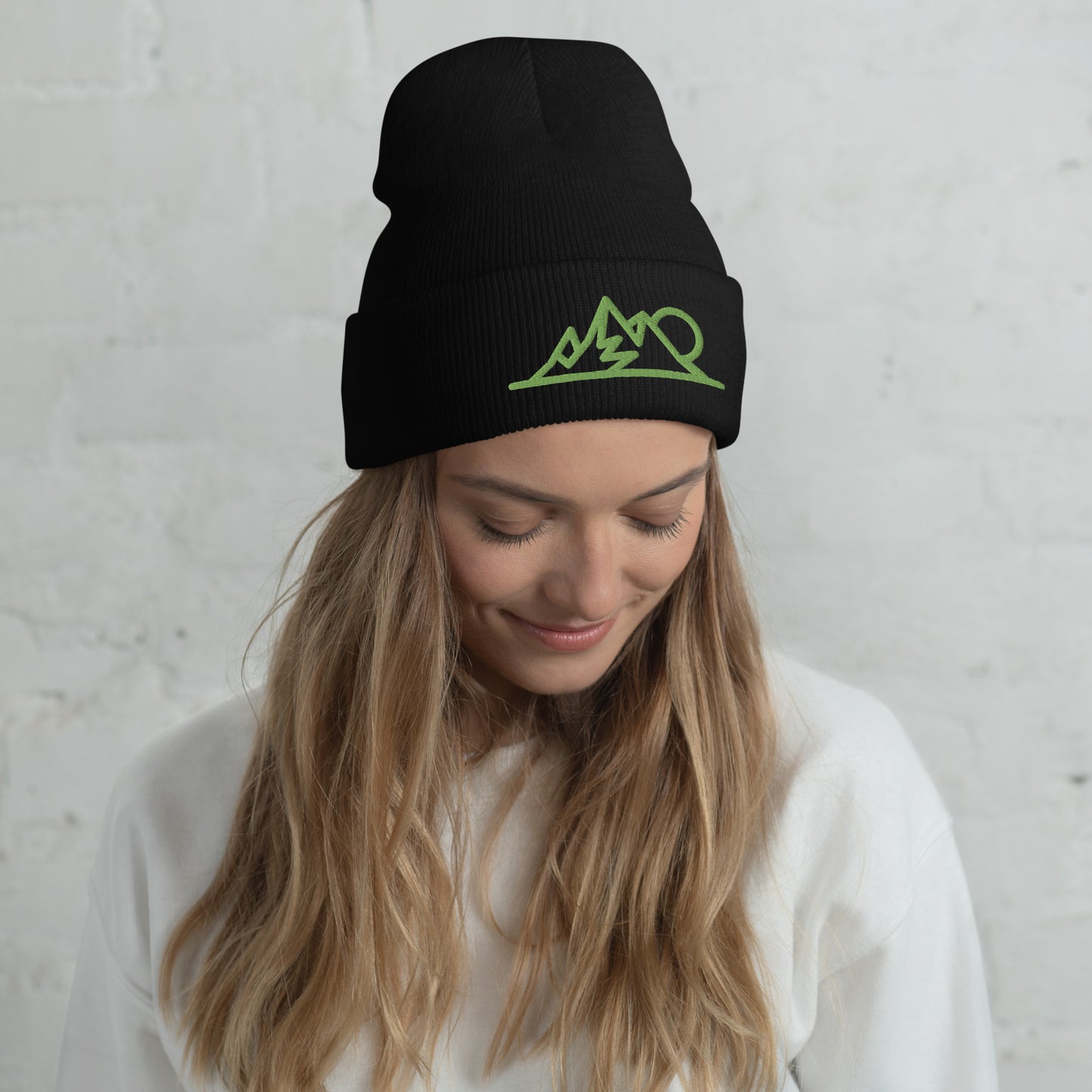 MOUNTAINS Cuffed Beanie