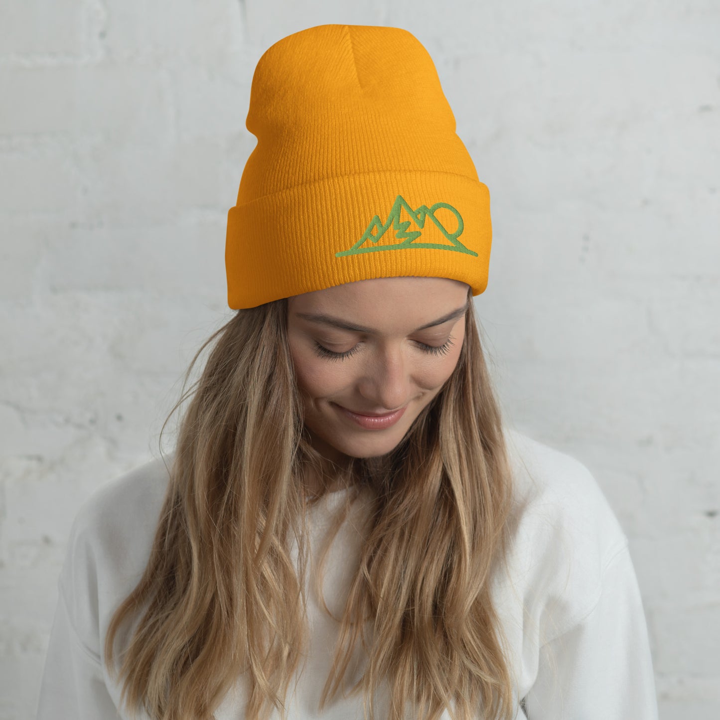 MOUNTAINS Cuffed Beanie