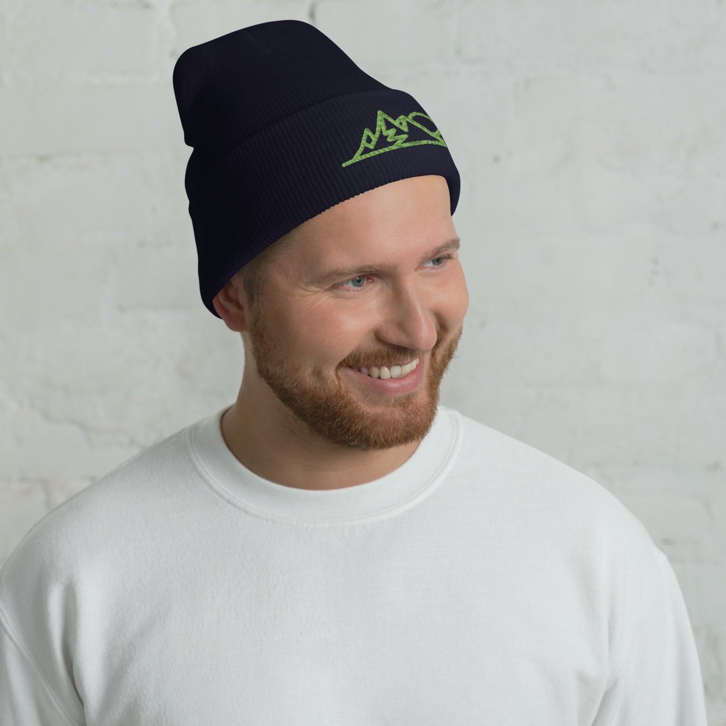 MOUNTAINS Cuffed Beanie