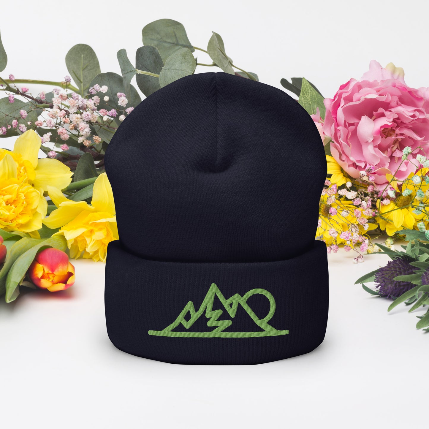 MOUNTAINS Cuffed Beanie