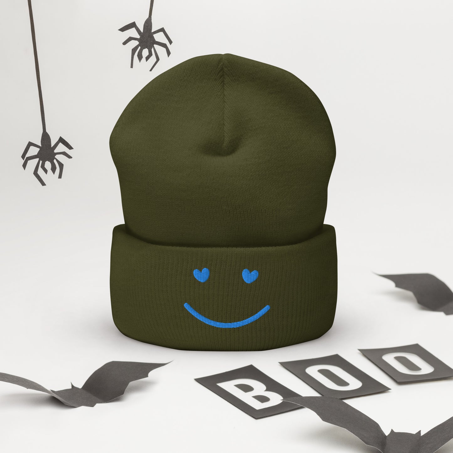 SMILE Cuffed Beanie