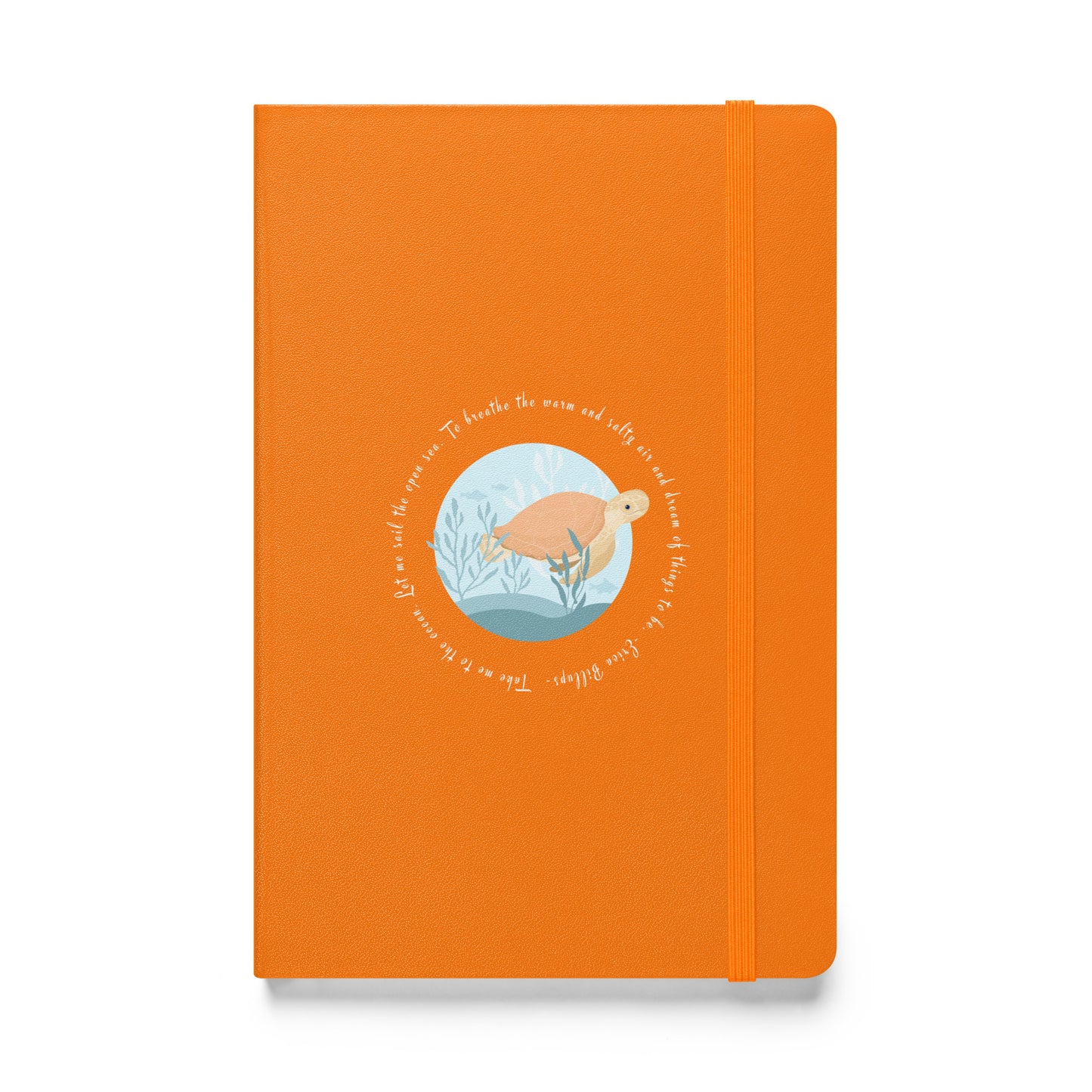 Sea Turtle Hardcover bound notebook