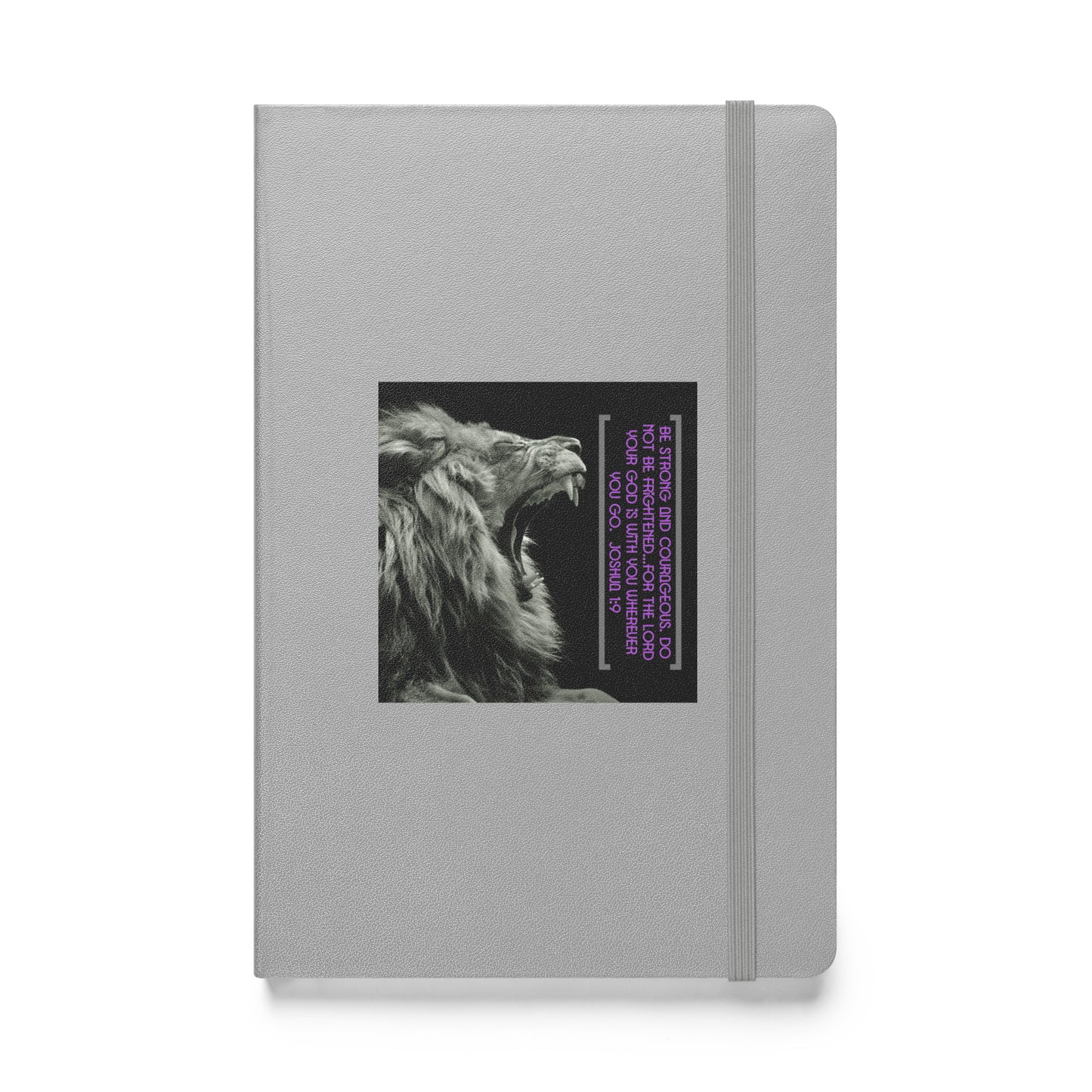 Joshua 1:9 Hardcover bound notebook