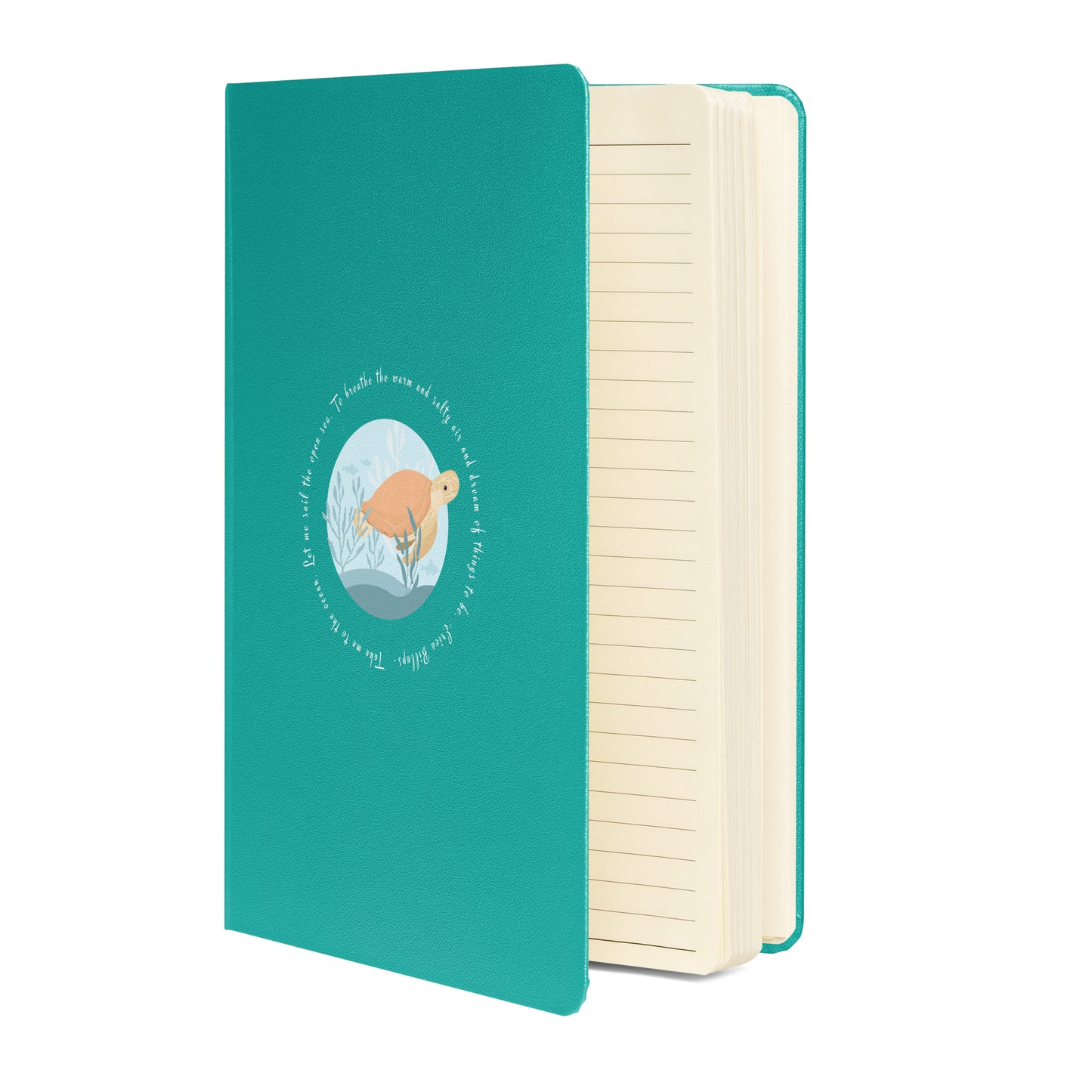 Sea Turtle Hardcover bound notebook