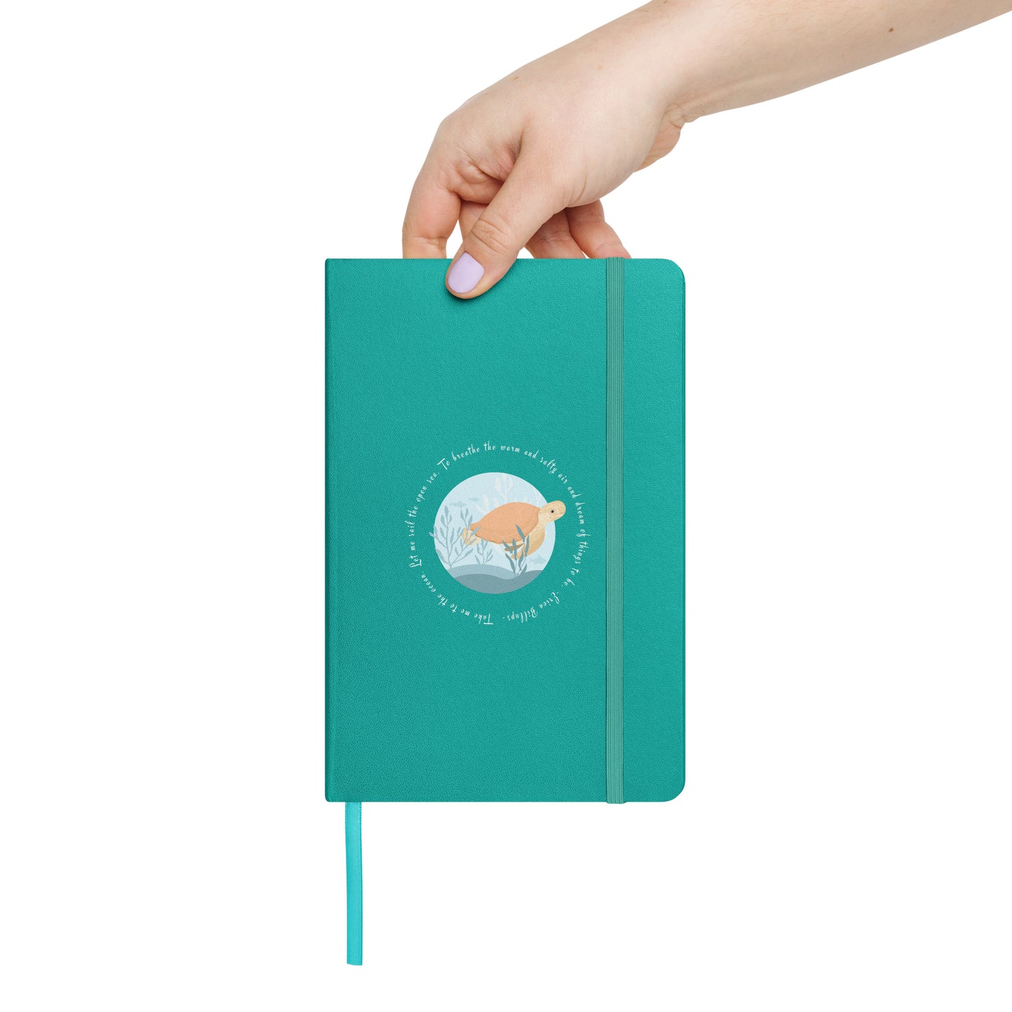 Sea Turtle Hardcover bound notebook