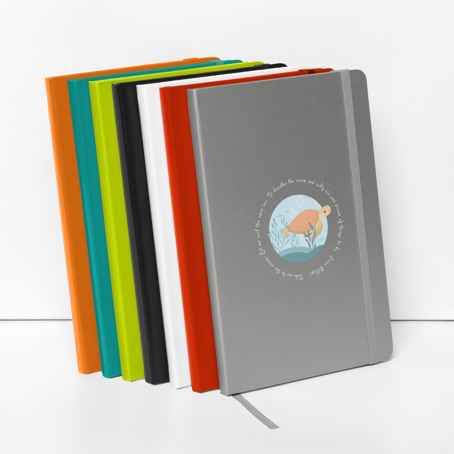 Sea Turtle Hardcover bound notebook