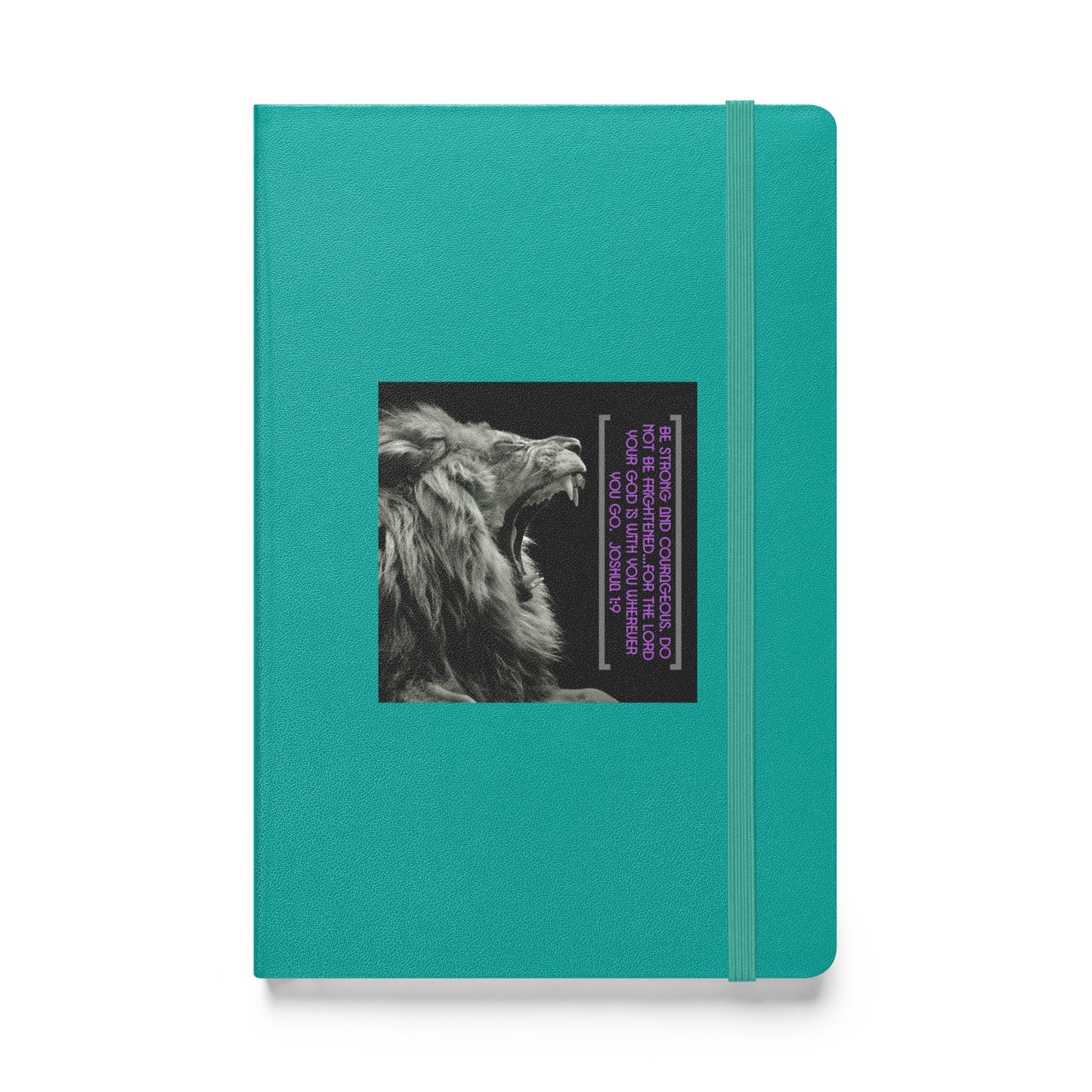 Joshua 1:9 Hardcover bound notebook