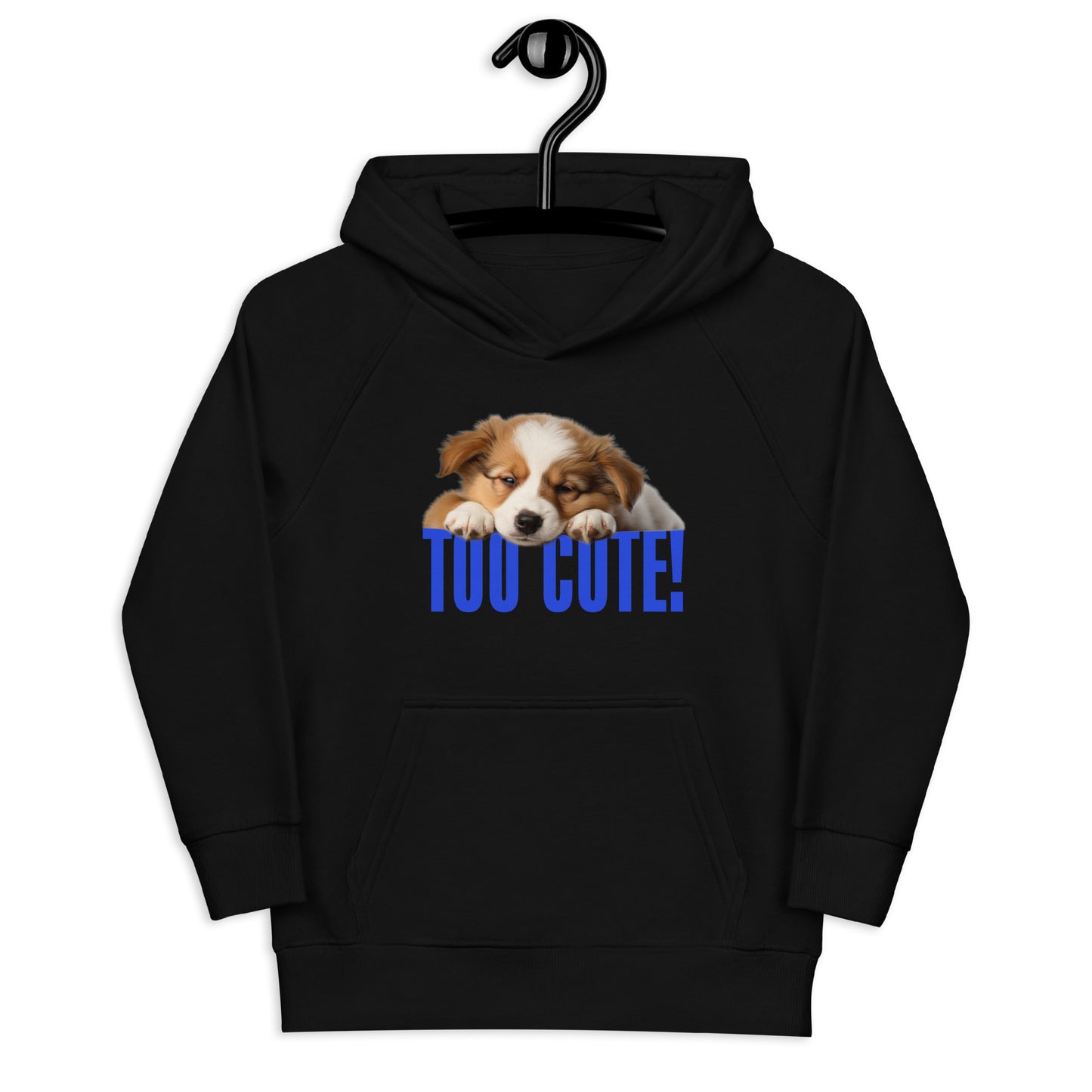 TOO CUTE Kids eco hoodie