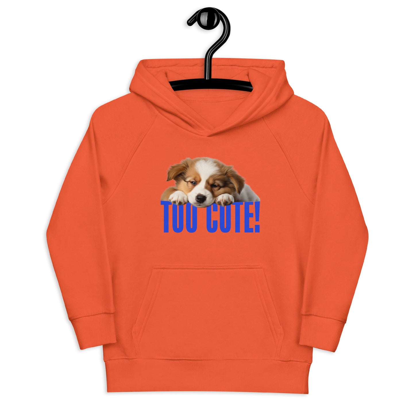 TOO CUTE Kids eco hoodie