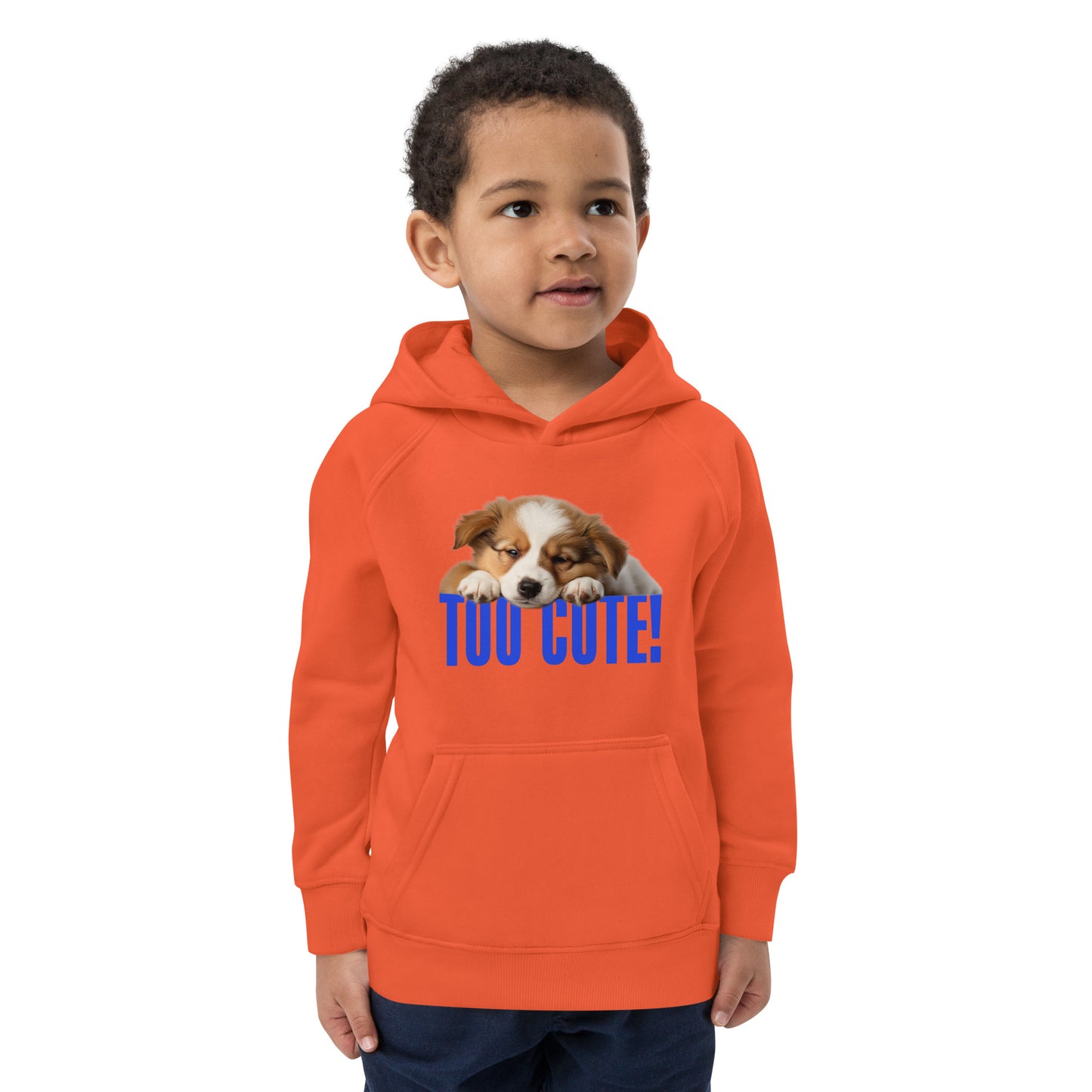 TOO CUTE Kids eco hoodie