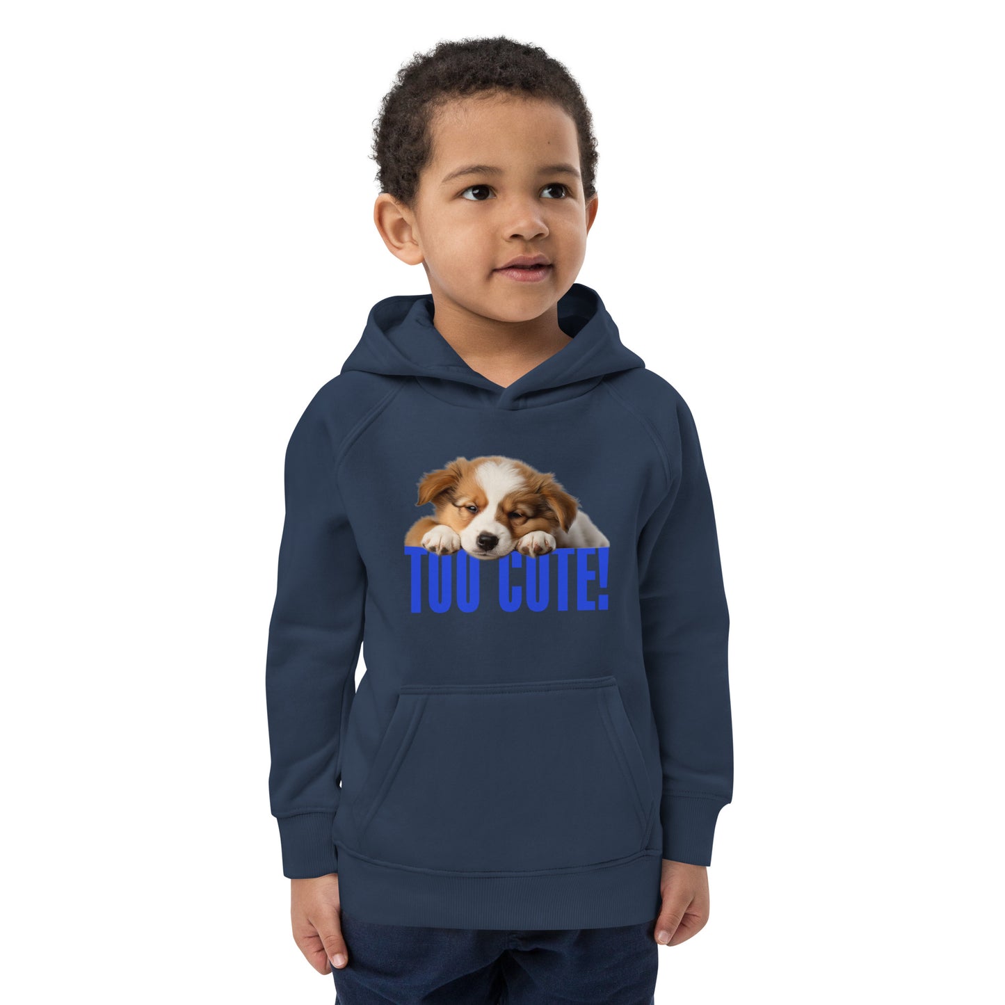 TOO CUTE Kids eco hoodie