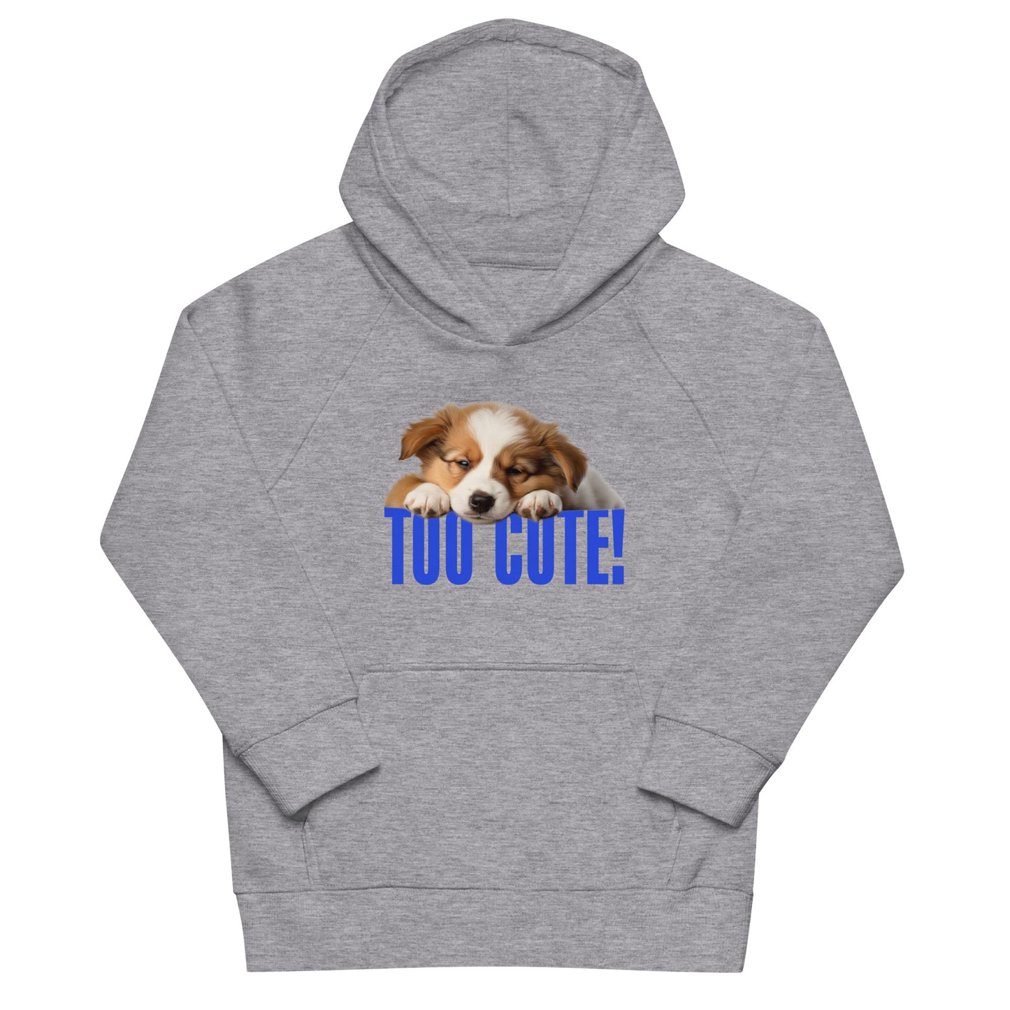 TOO CUTE Kids eco hoodie