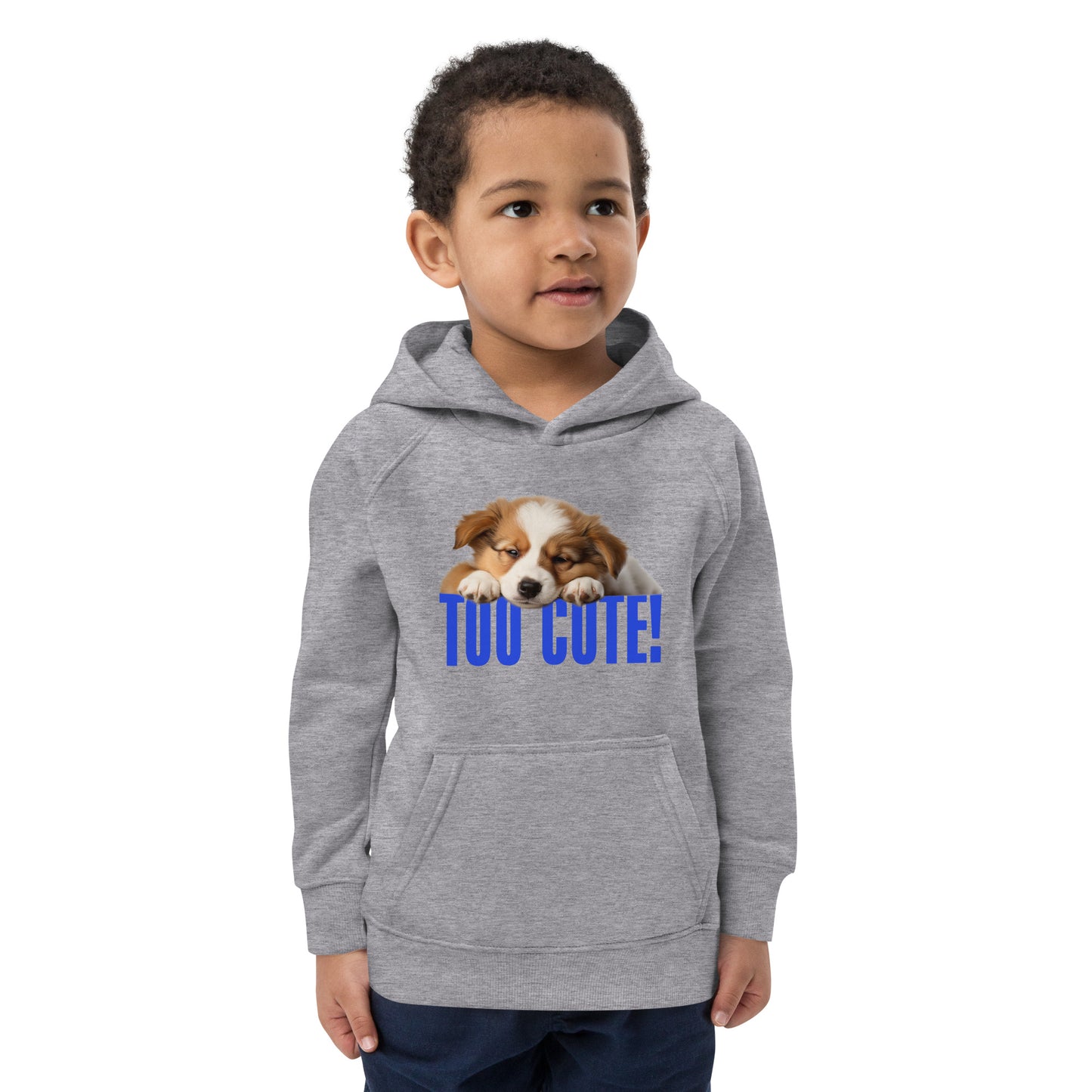 TOO CUTE Kids eco hoodie