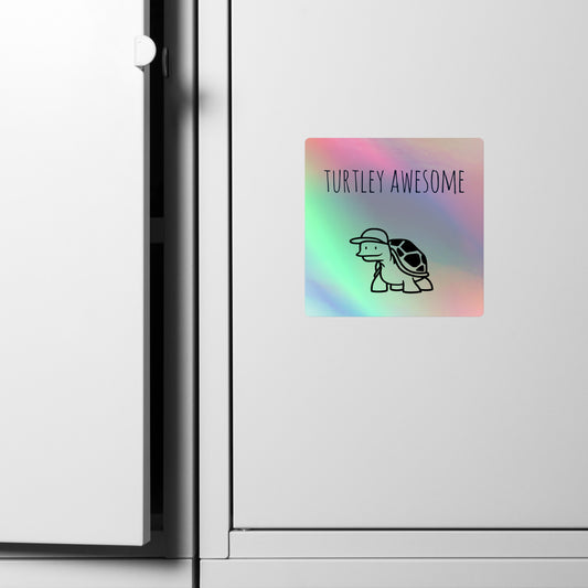 TURTLEY AWESOME Holographic stickers