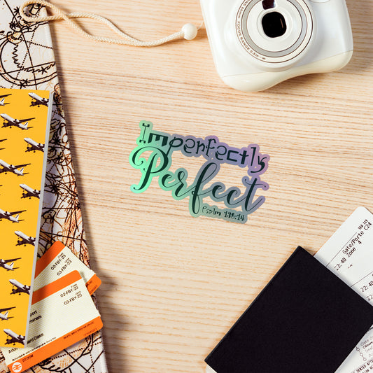 IMPERFECTLY PERFECT Holographic stickers