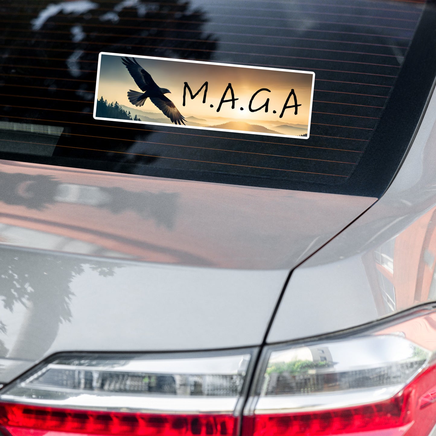 MAGA Bumper Bubble-free stickers