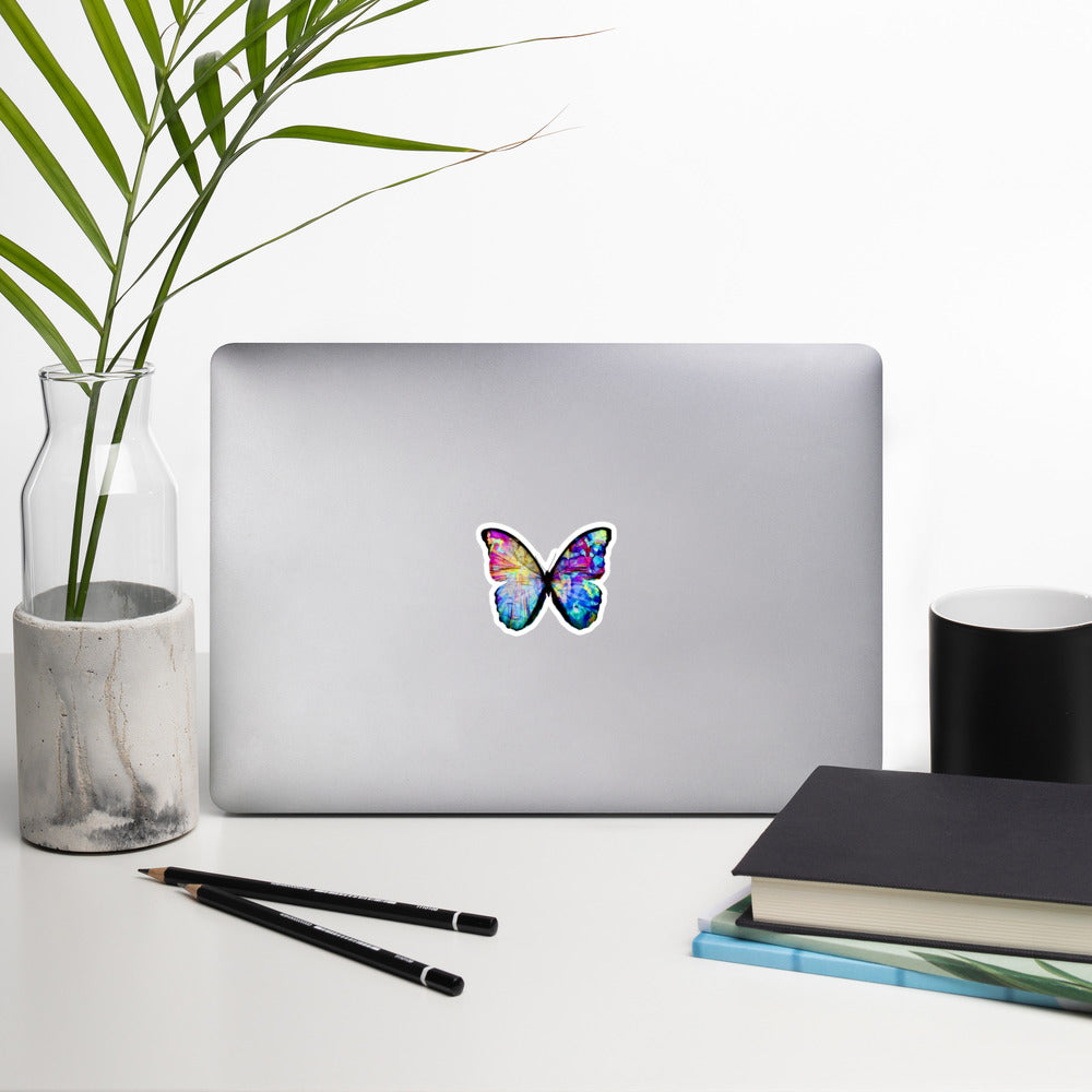 WATERCOLOR BUTTERFLY Bubble-free stickers