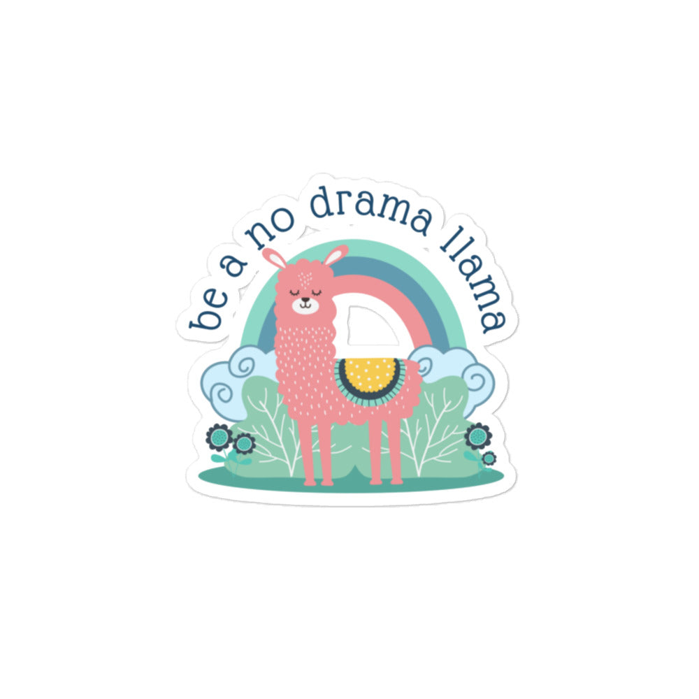 NO DRAMA Bubble-free stickers