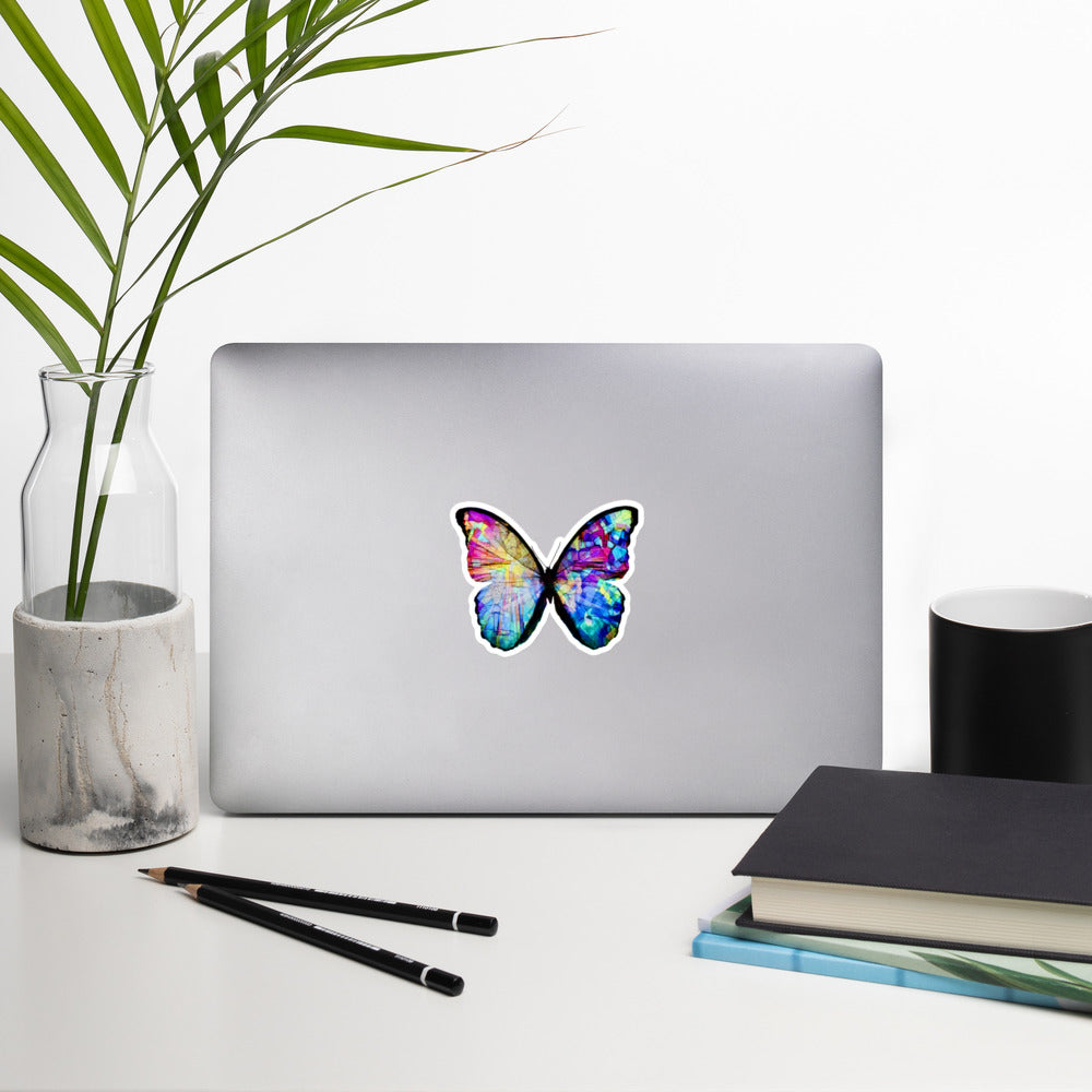 WATERCOLOR BUTTERFLY Bubble-free stickers