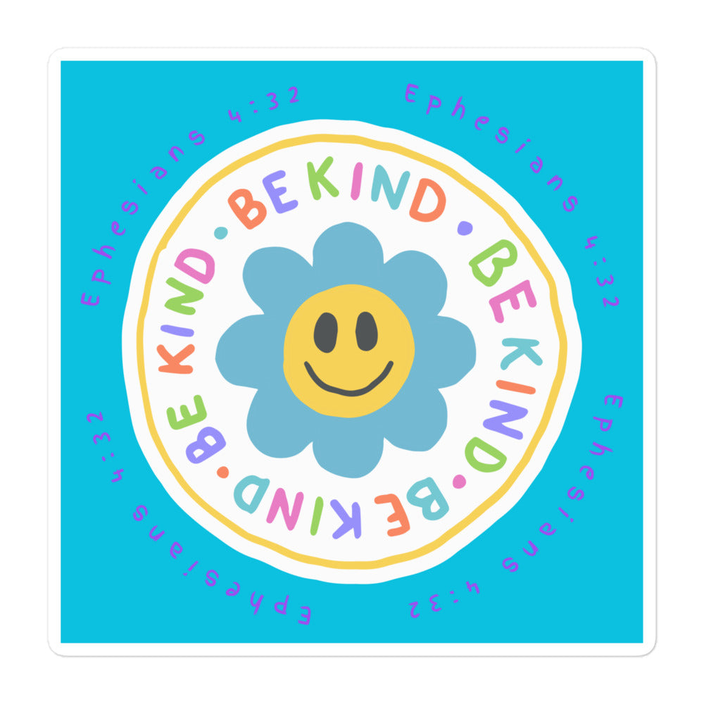 BE KIND 3 Bubble-free stickers