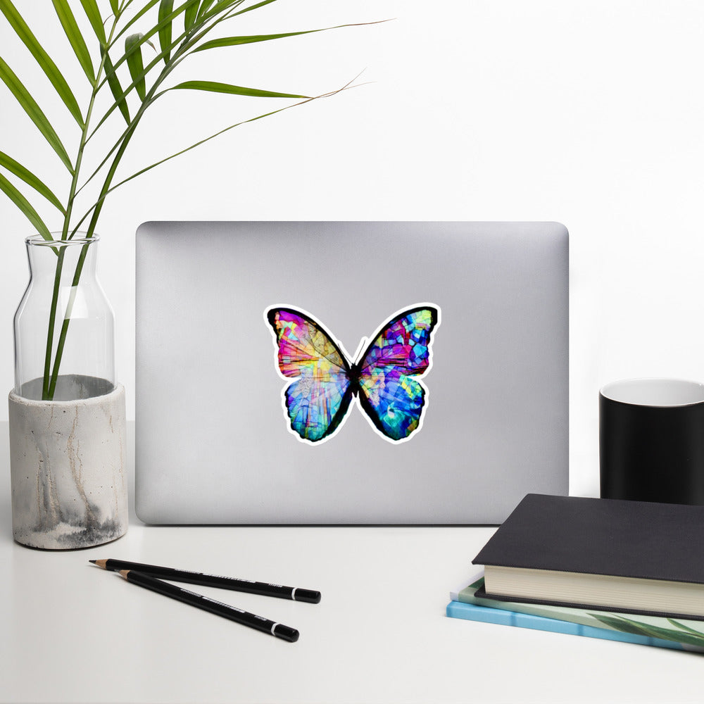 WATERCOLOR BUTTERFLY Bubble-free stickers