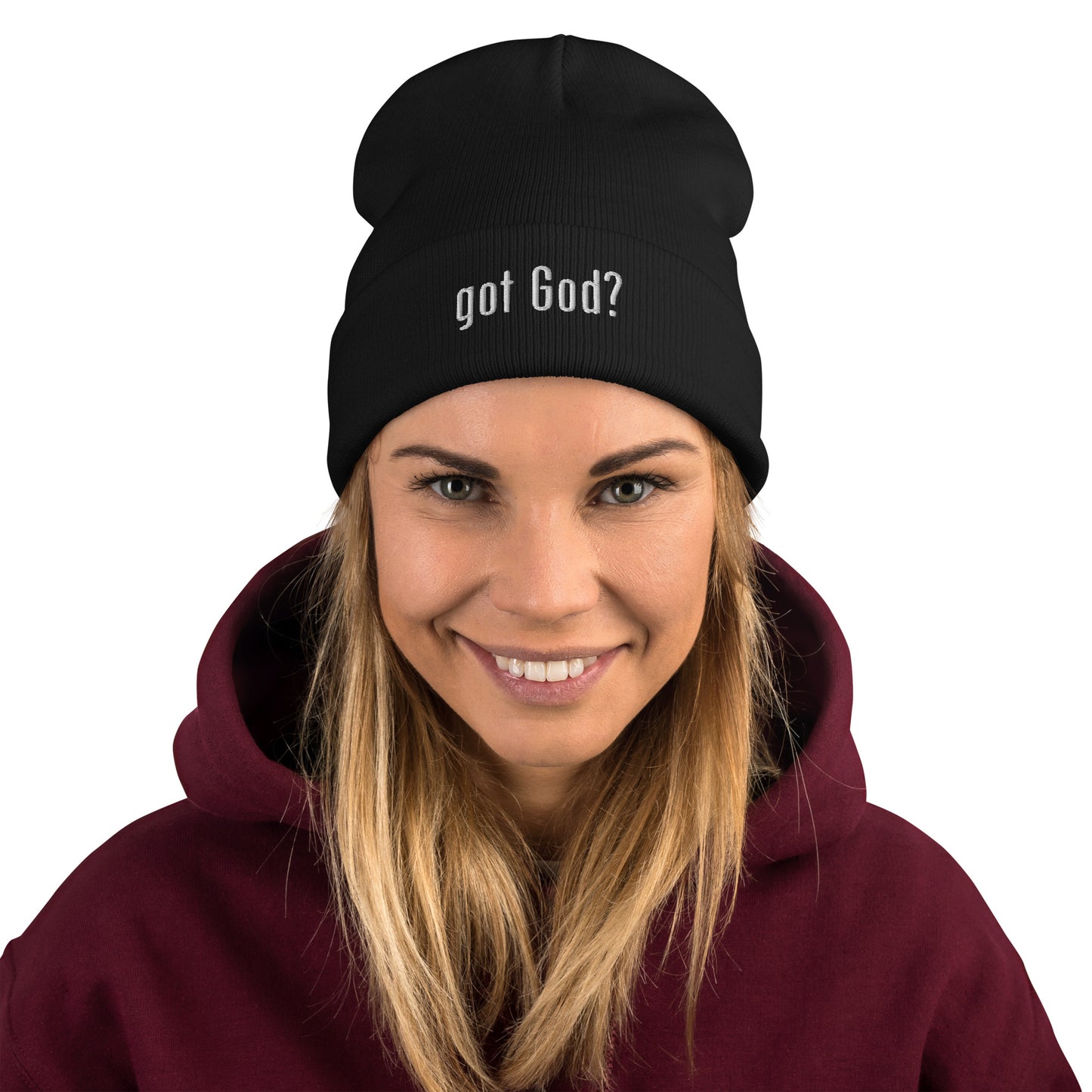 GOT GOD? Embroidered Beanie