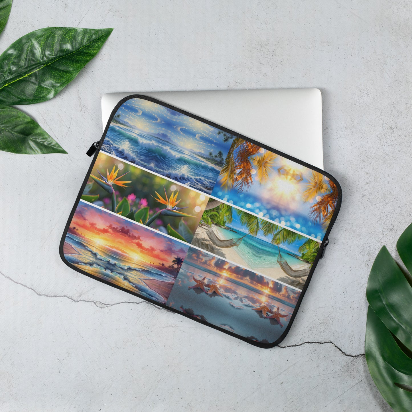 TROPICAL VIBES Laptop Sleeve