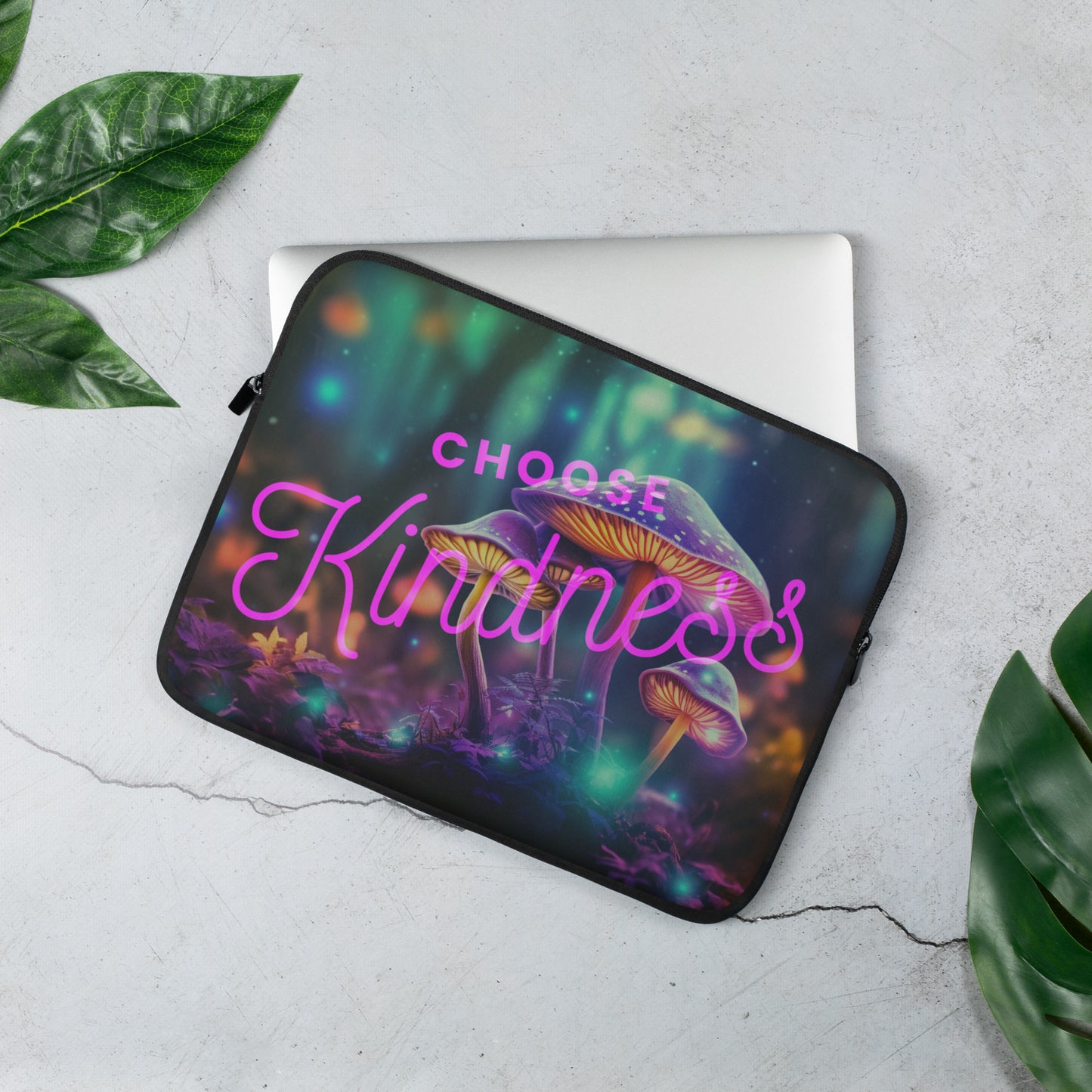 NEON CHOOSE KINDNESS Laptop Sleeve