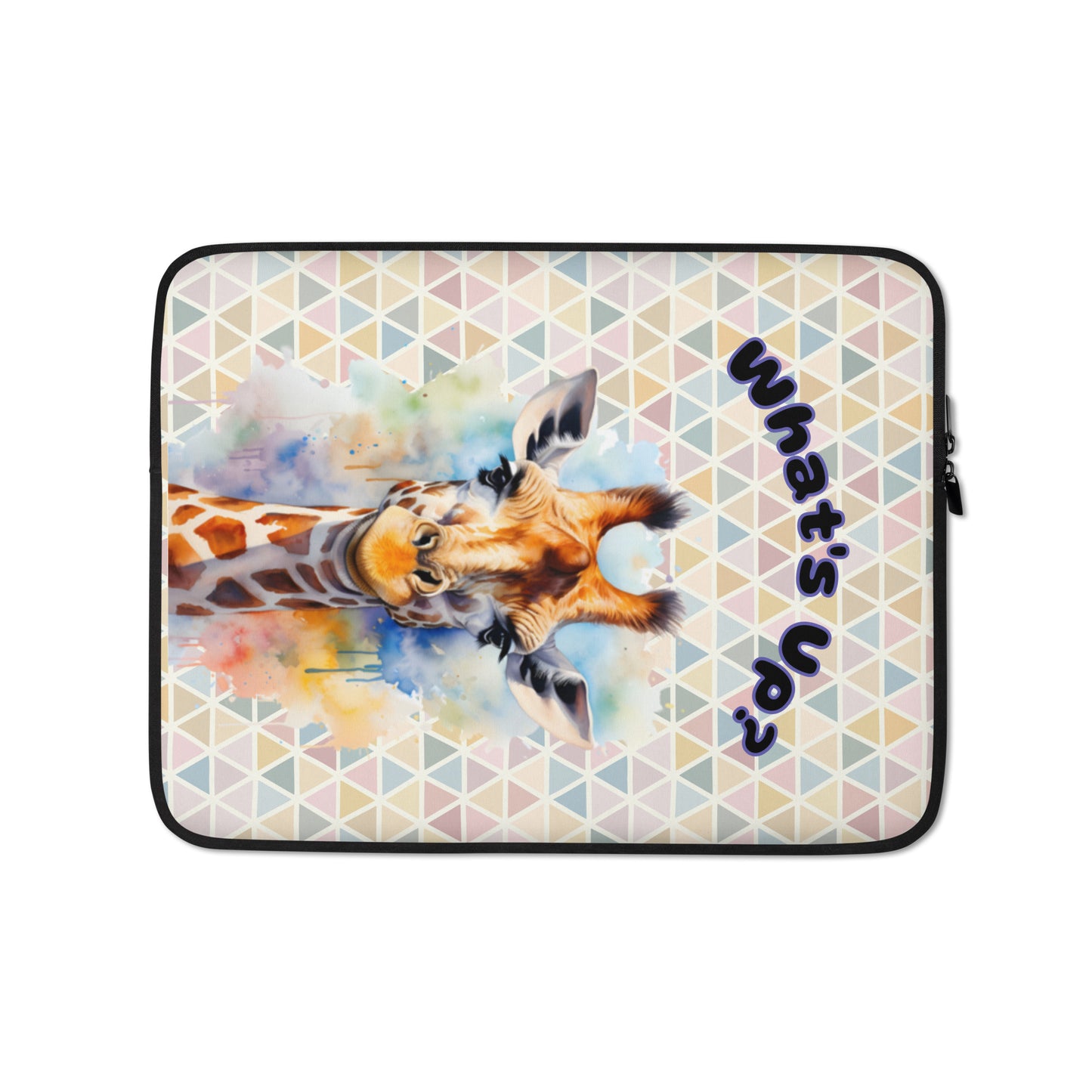 WHAT'S UP? GIRAFFE Laptop Sleeve