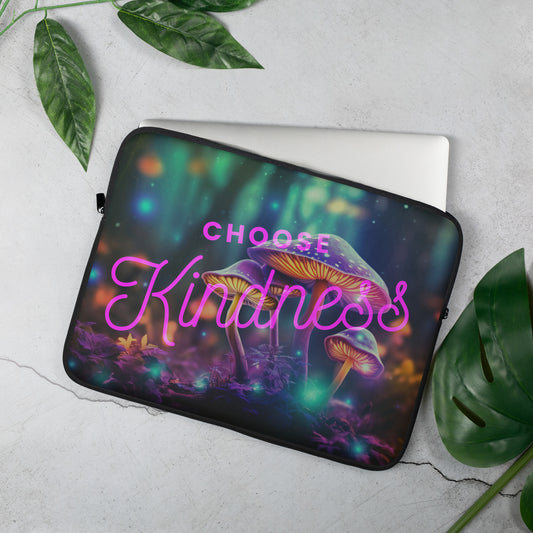 NEON CHOOSE KINDNESS Laptop Sleeve