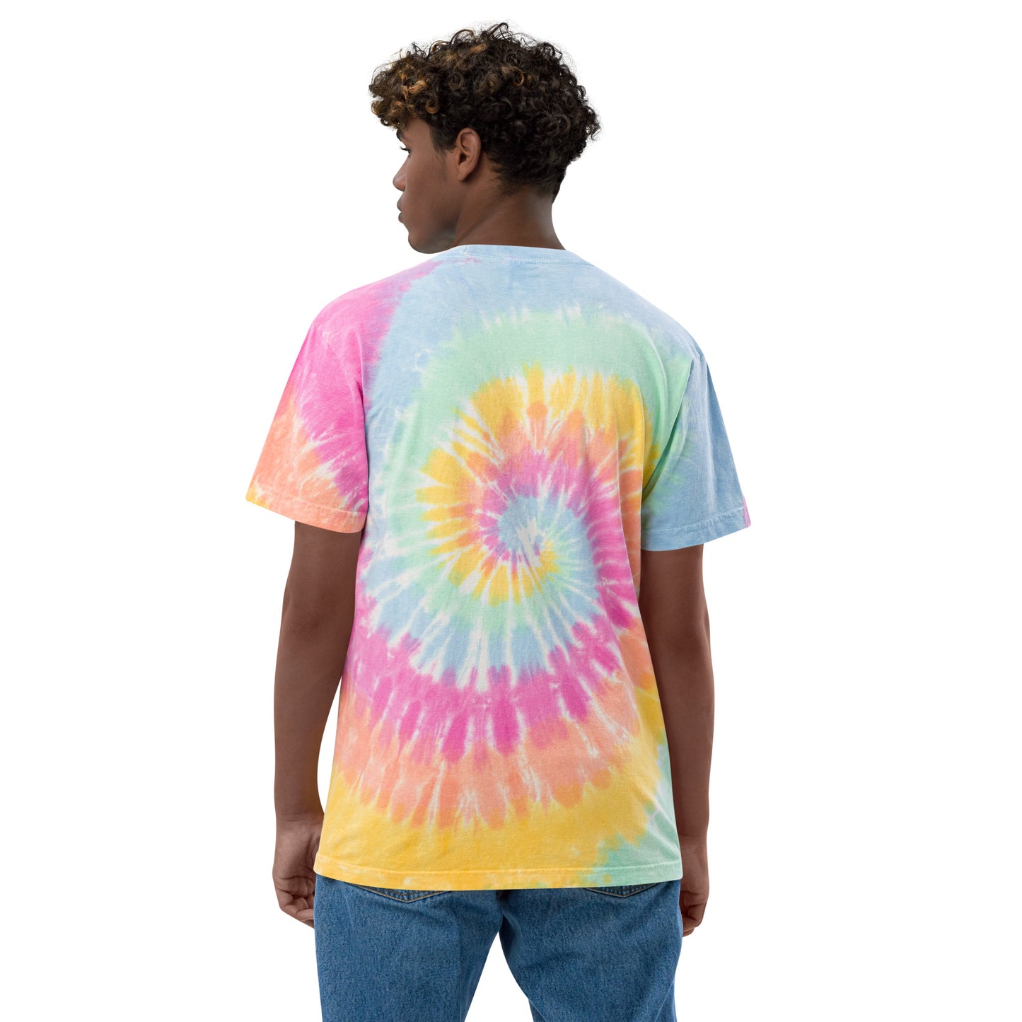 Oversized tie-dye t-shirt