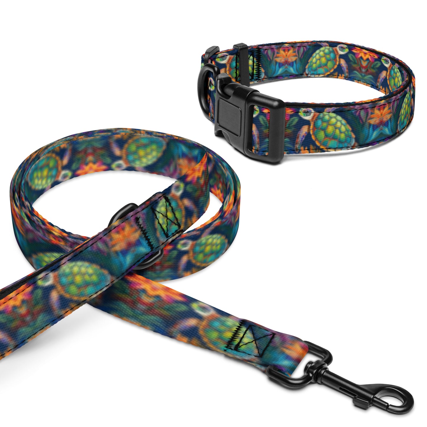 Pet collar & leash