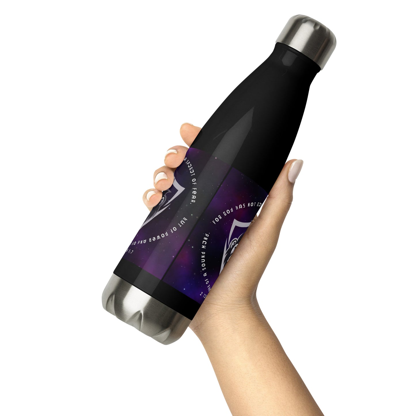 Stainless steel water bottle