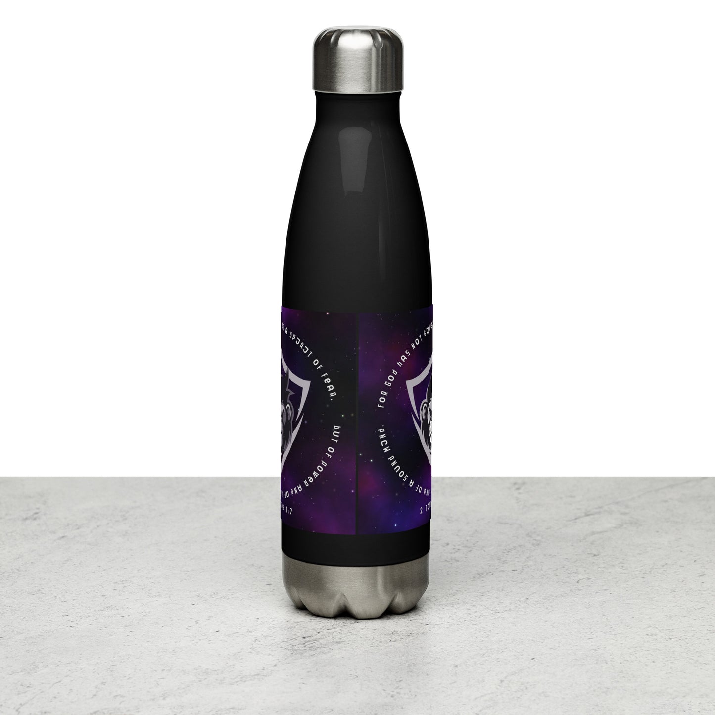 Stainless steel water bottle