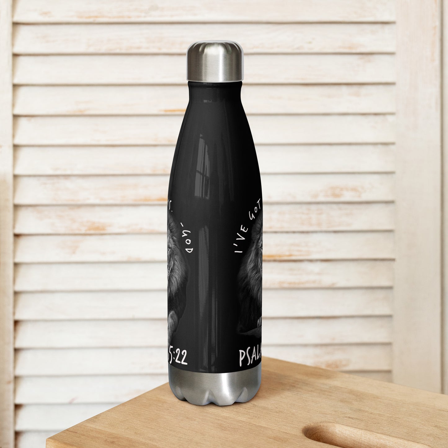 Stainless steel water bottle