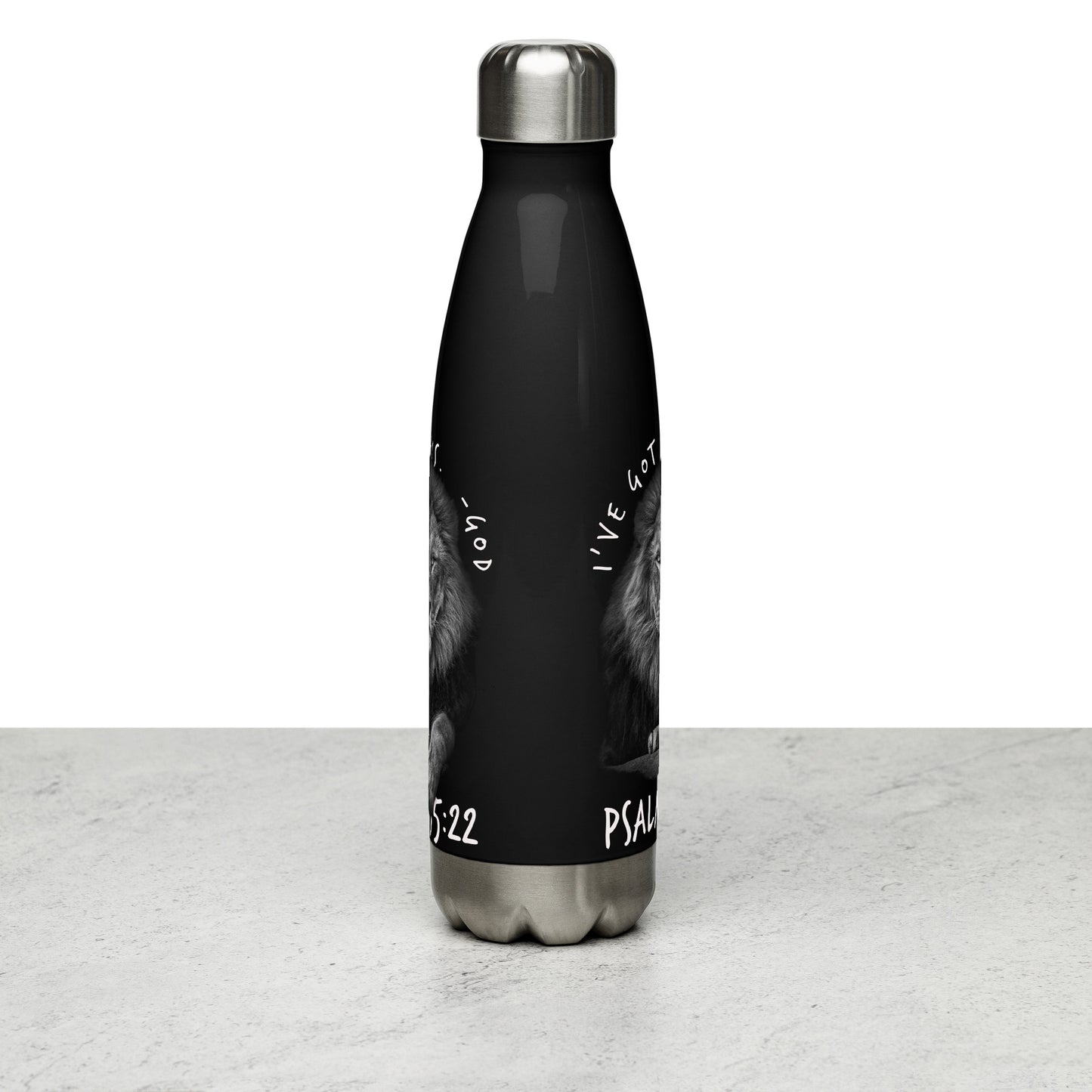 Stainless steel water bottle