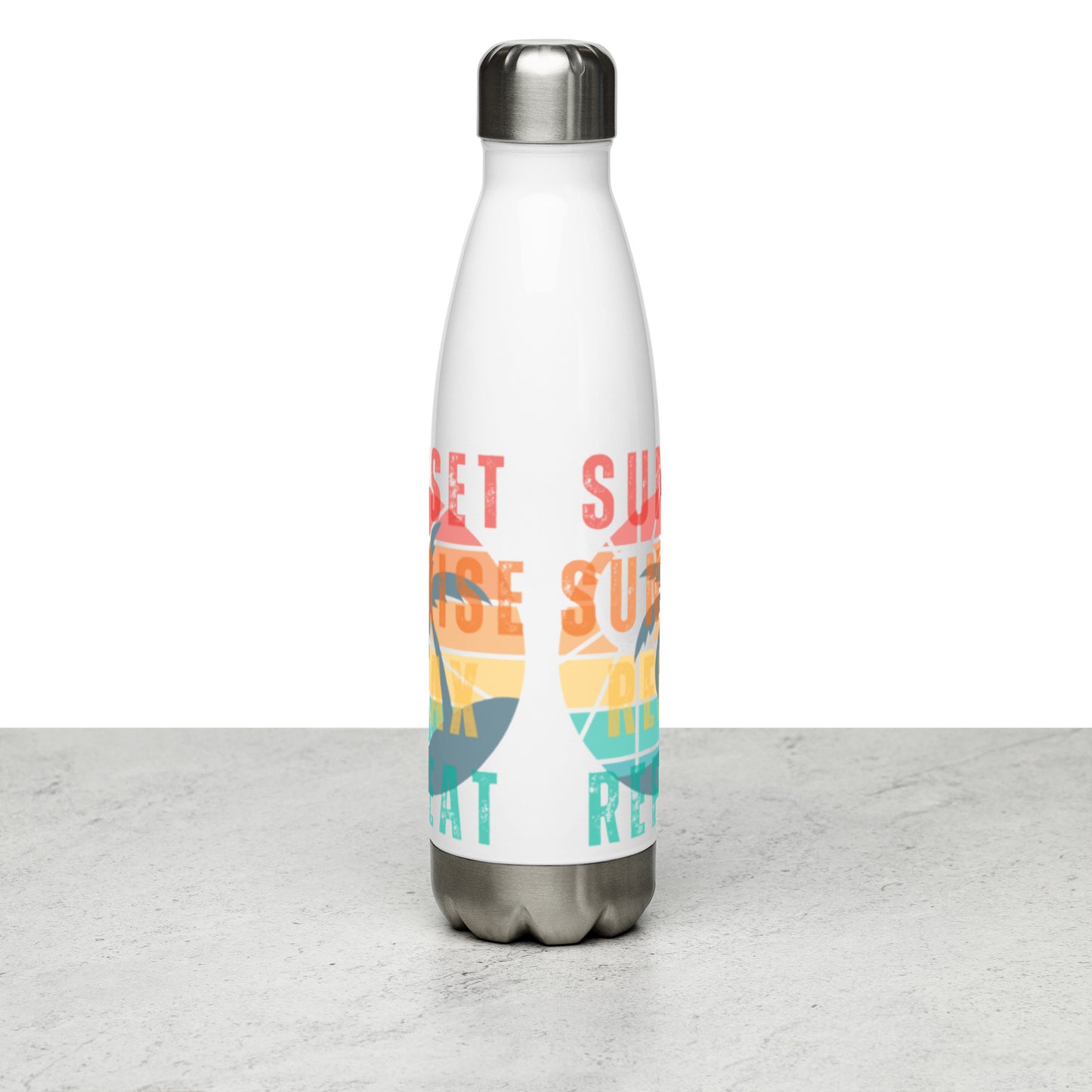 Stainless steel water bottle