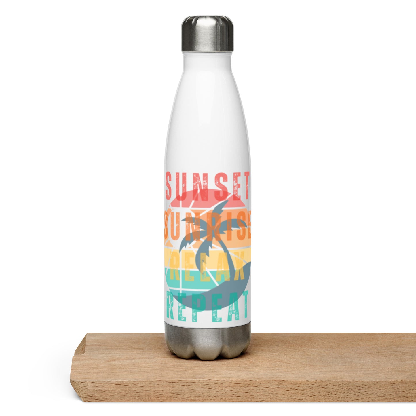 Stainless steel water bottle