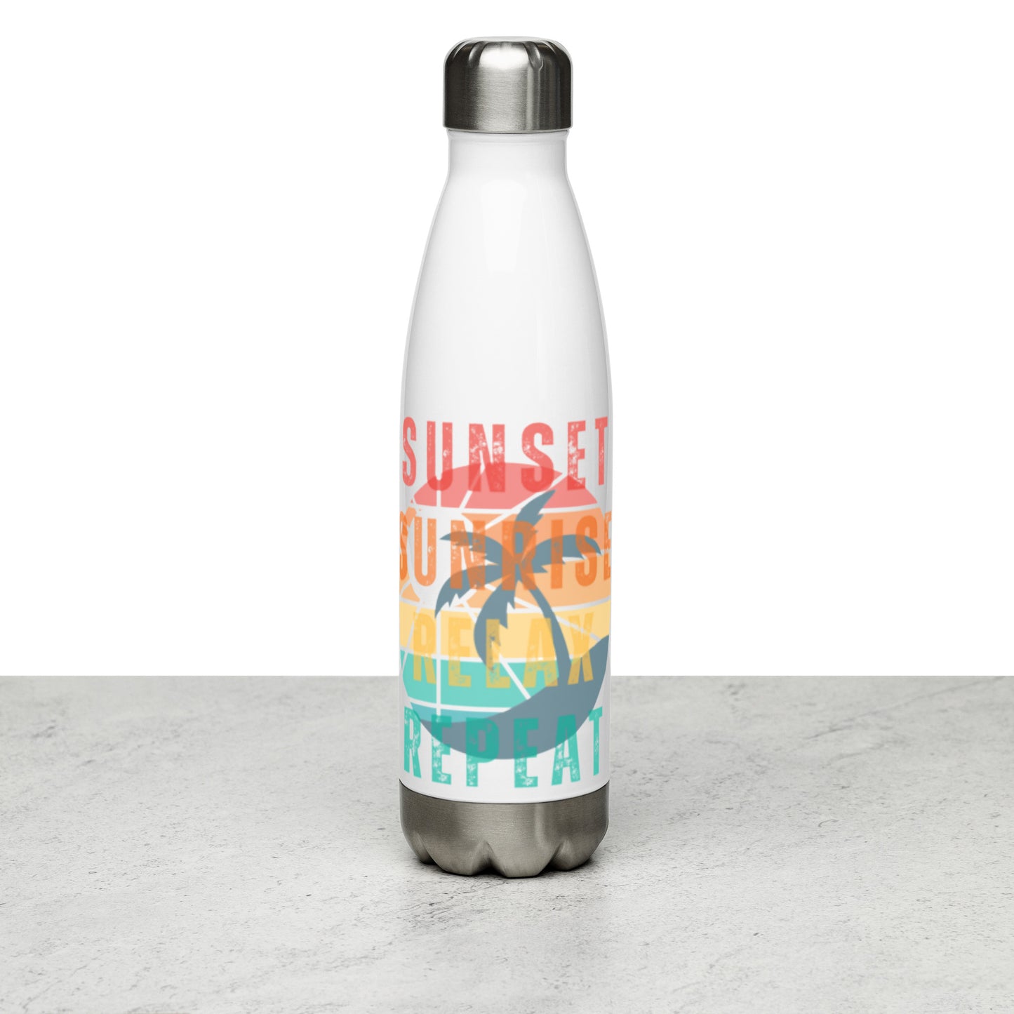 Stainless steel water bottle