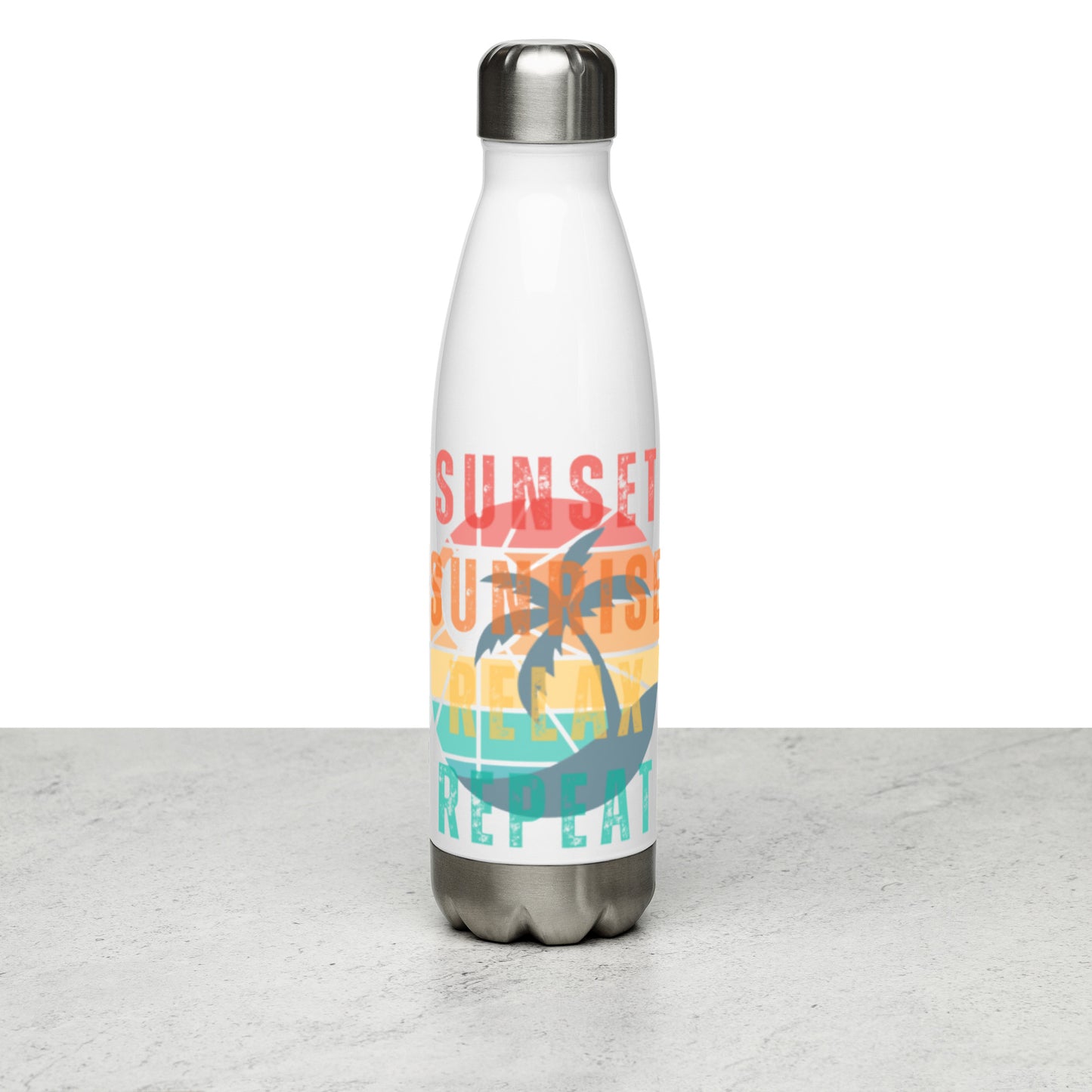 Stainless steel water bottle