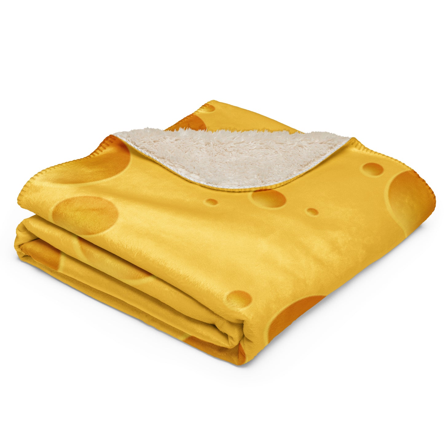 CHEESEHEAD Sherpa blanket