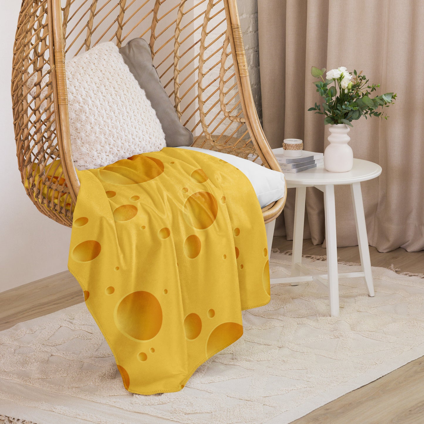 CHEESEHEAD Sherpa blanket