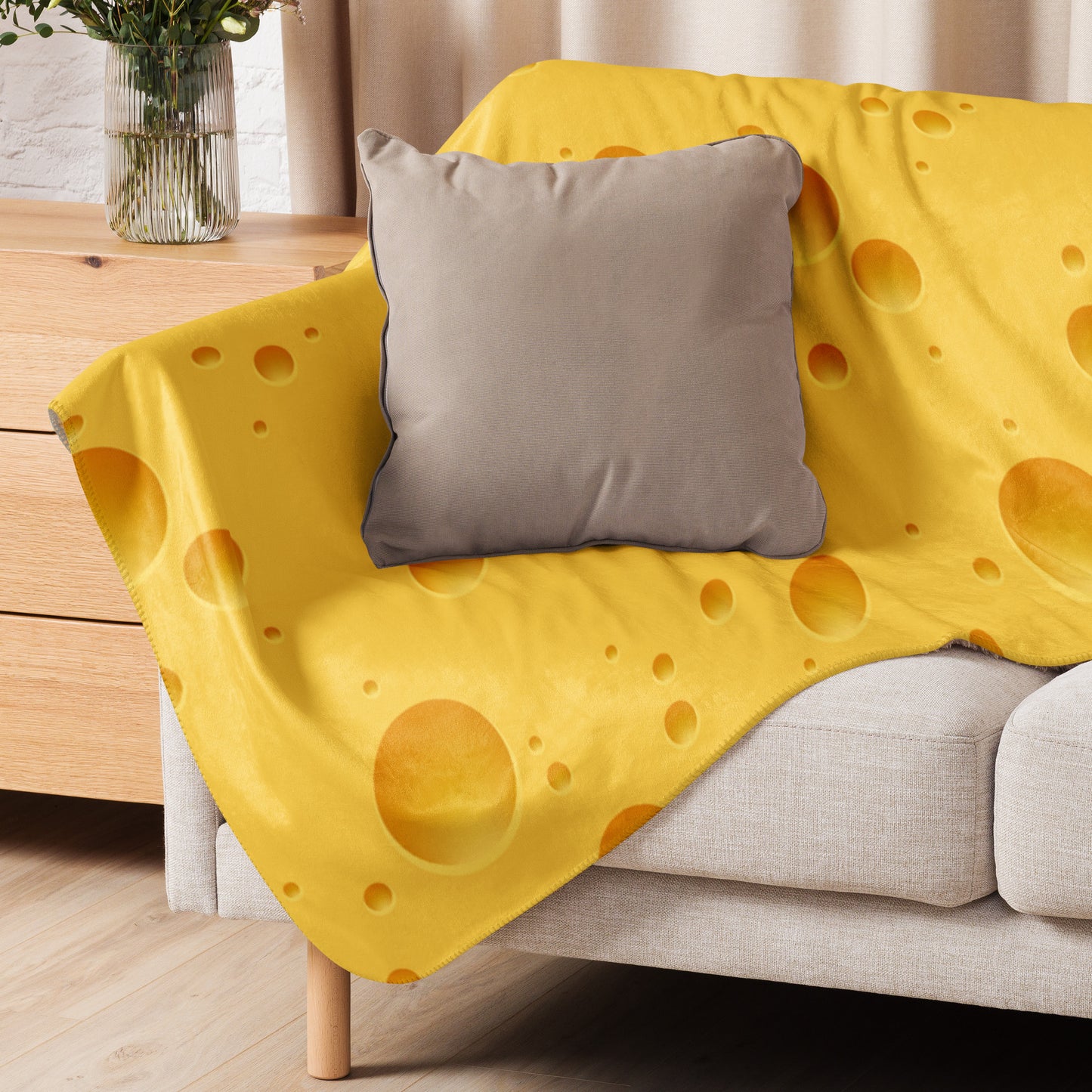 CHEESEHEAD Sherpa blanket