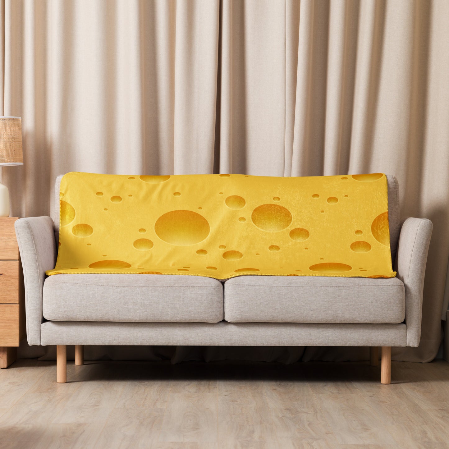 CHEESEHEAD Sherpa blanket