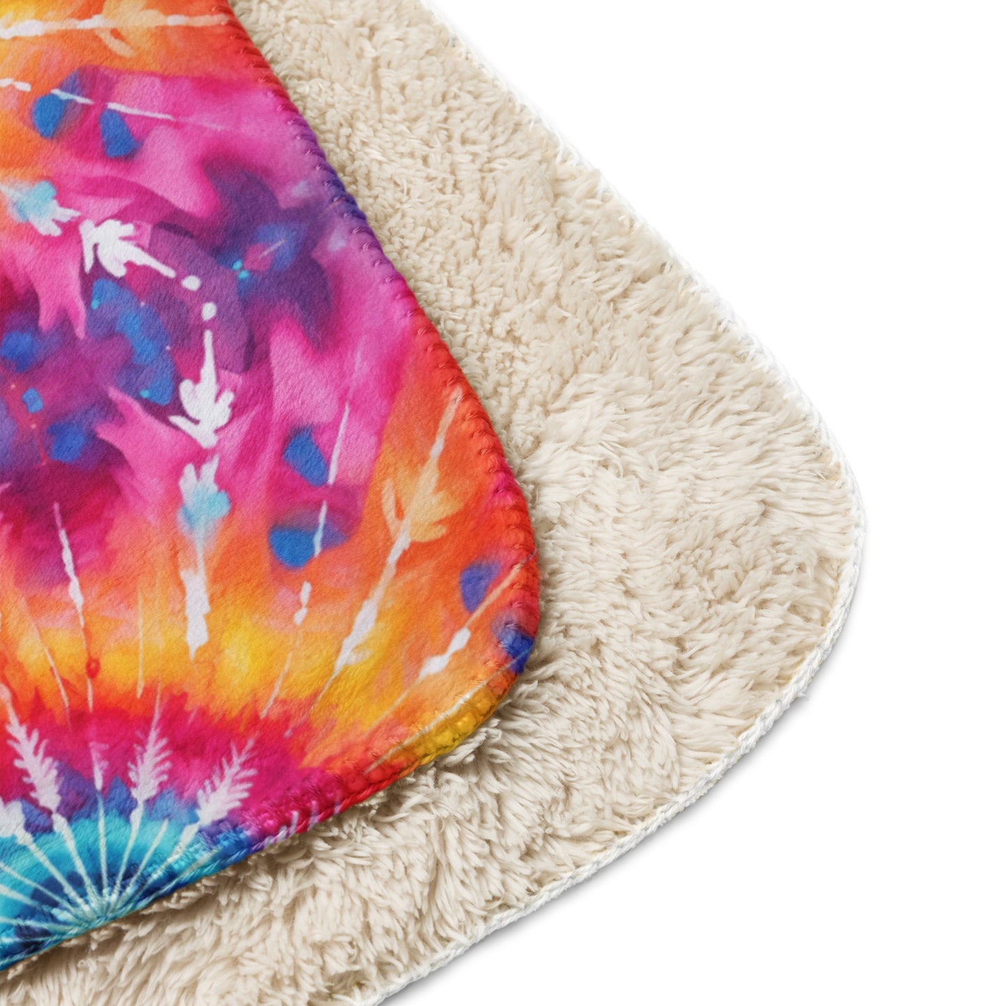 SO COOL TIE DYE Sherpa blanket