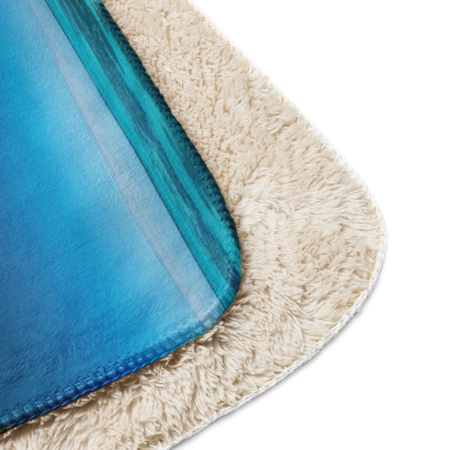 HAPPY PALMS Sherpa blanket