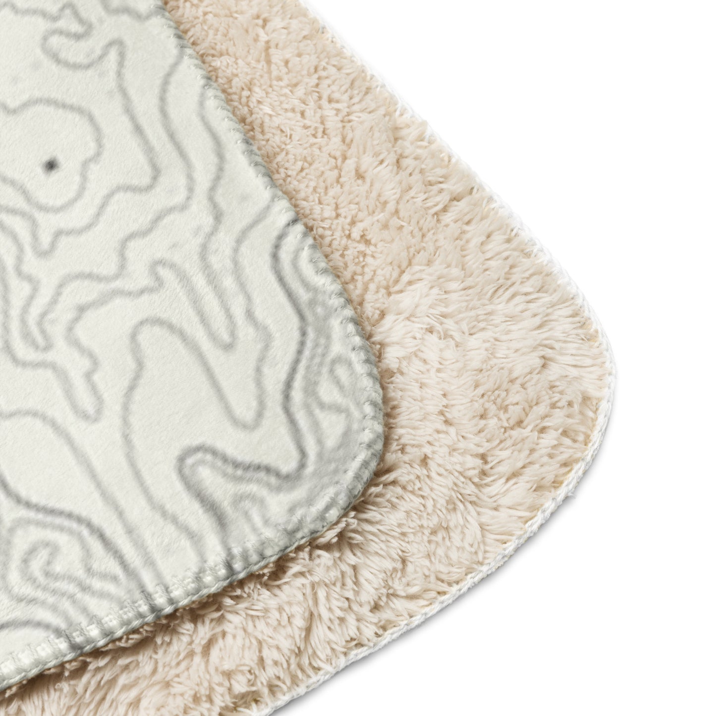 COOL GEOLOGICAL LINES Sherpa blanket